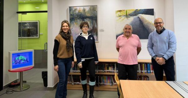 Inauguración de la exposición Lienzos de Luz y Sombra en Villamayor