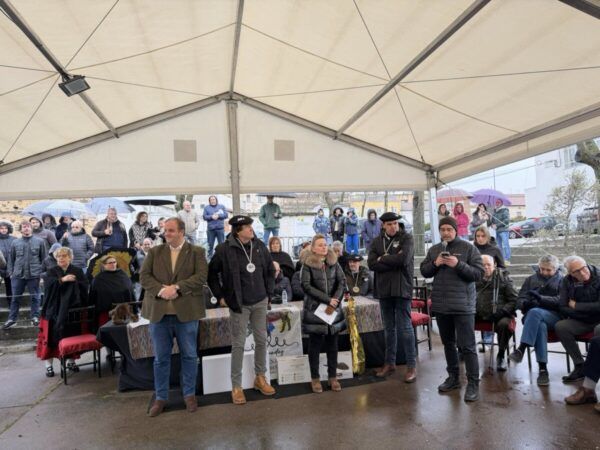 Inauguración del XL Programa de las Matanzas en Guijuelo con asistentes y autoridades.