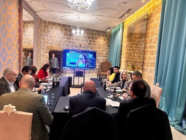 Reunión sobre el programa cultural en Alba de Tormes con varios participantes.