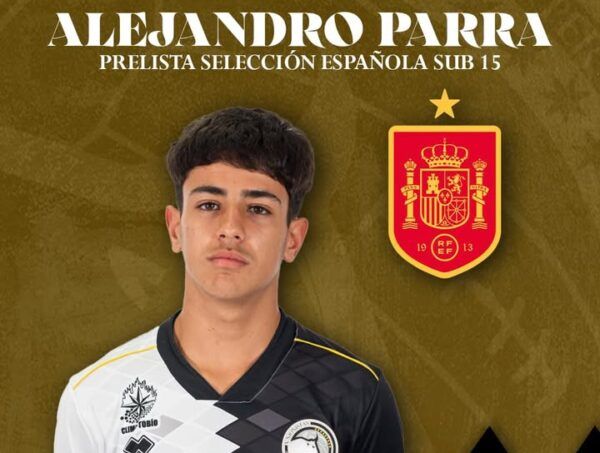 Alejandro Parra, jugador del Cadete A, preconvocado por la Selección Sub-15 de España