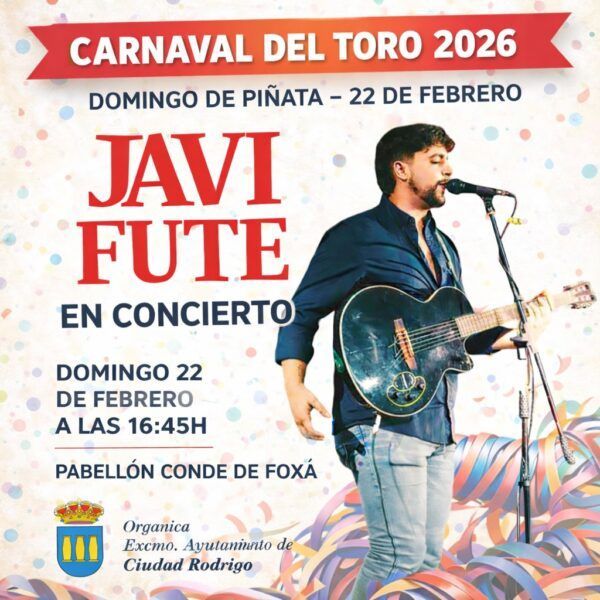Concierto de Javi Fute en el Carnaval del Toro 2026