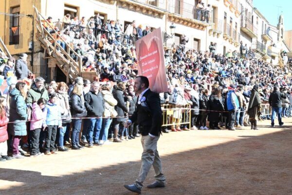 Participante del Concurso de Disfraz Callejero en Ciudad Rodrigo
