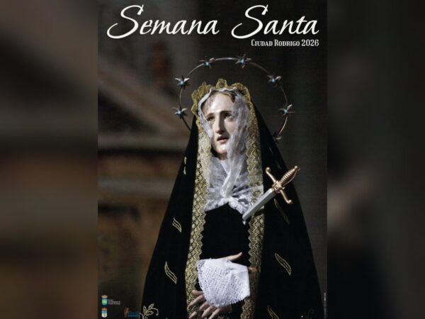 Imagen de La Dolorosa anunciando la Semana Santa en Ciudad Rodrigo