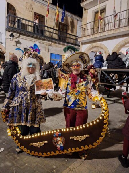 Participantes del Concurso de Disfraces del Carnaval en Alba de Tormes
