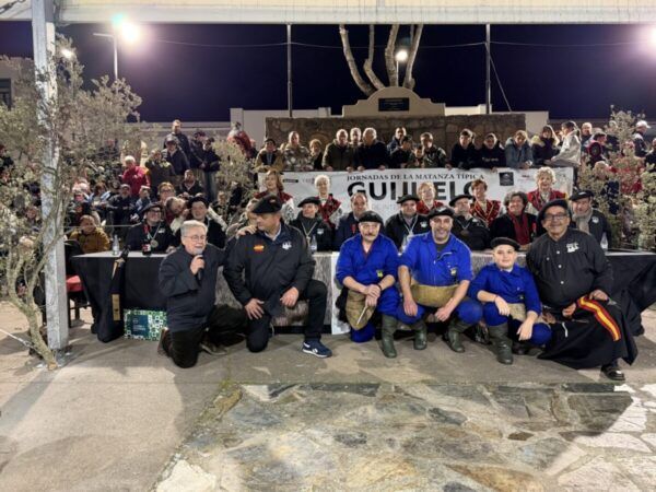 Celebración del Cerdo Ibérico en Guijuelo con asistentes y participantes