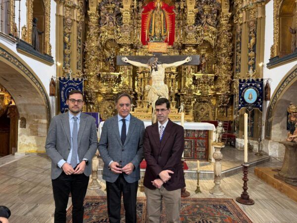 Inauguración de la iglesia de la Vera Cruz en Salamanca con autoridades presentes
