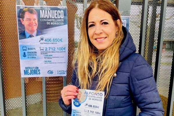Victoria Manjón presenta inversiones en Castellanos de Moriscos