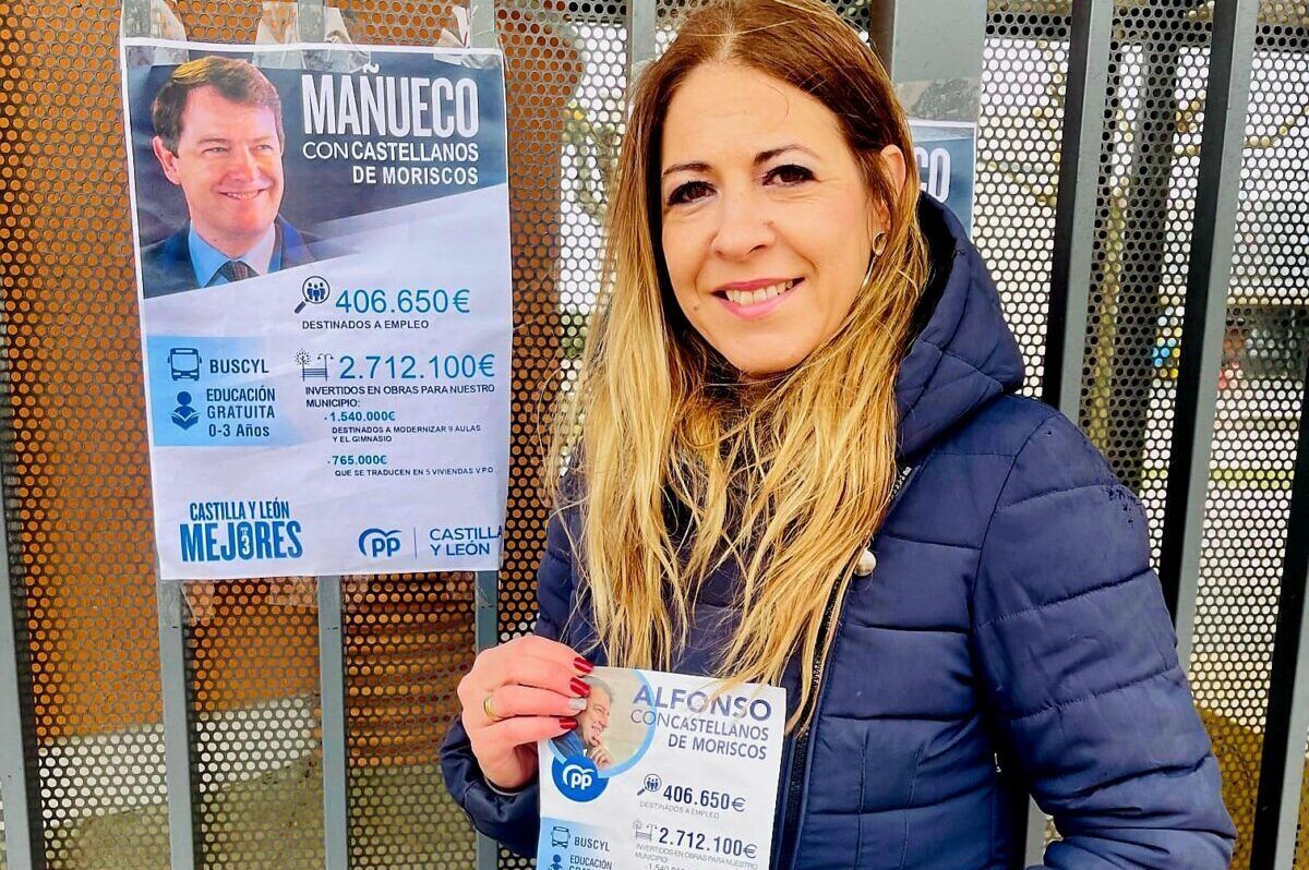 Victoria Manjón presenta inversiones en Castellanos de Moriscos