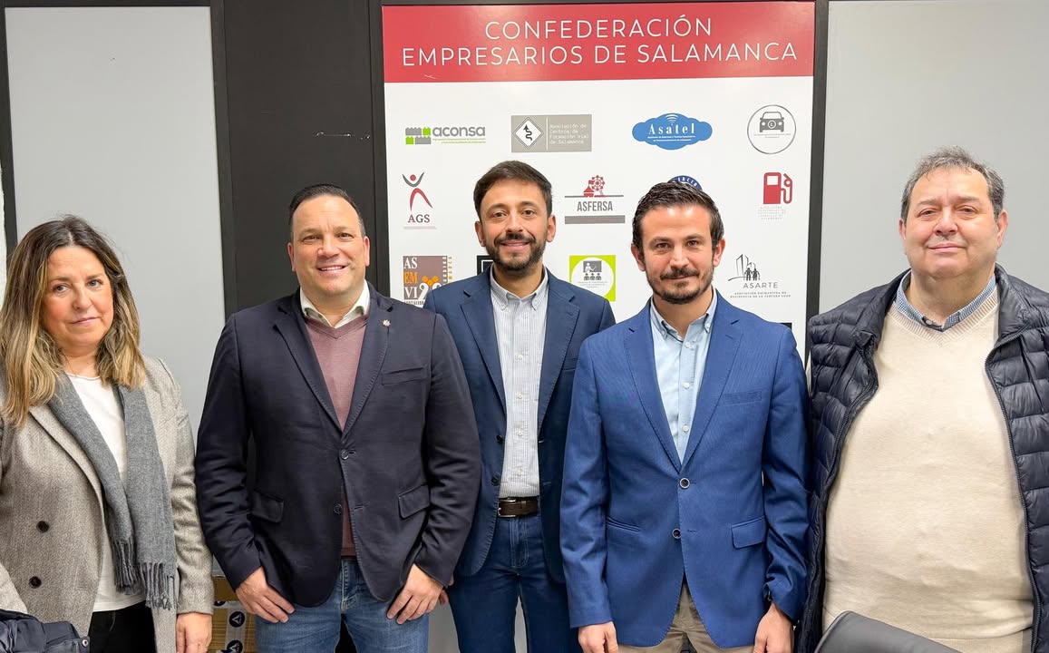 Reunión del PSOE de Salamanca con empresarios para discutir demandas