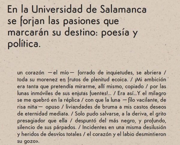 Texto sobre la influencia de Salamanca en la revista Atalaya