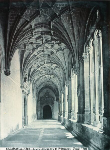 Interior del Museo de Salamanca durante un taller de fotografía familiar