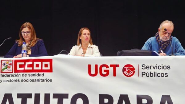 Reunión de UGT Servicios Públicos sobre sanidad en Salamanca