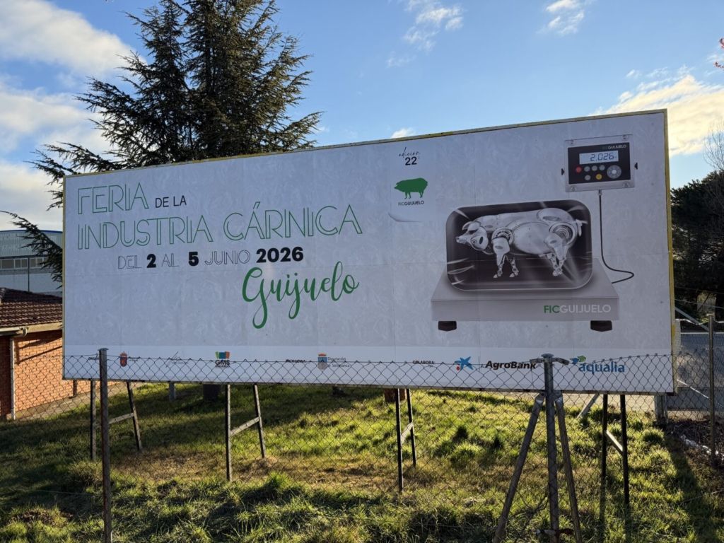 Cartel de la 22ª Feria de la Industria Cárnica en Guijuelo