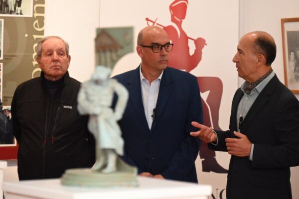 Inauguración de la exposición del 70 aniversario del Bolsín Taurino Mirobrigense en Ciudad Rodrigo
