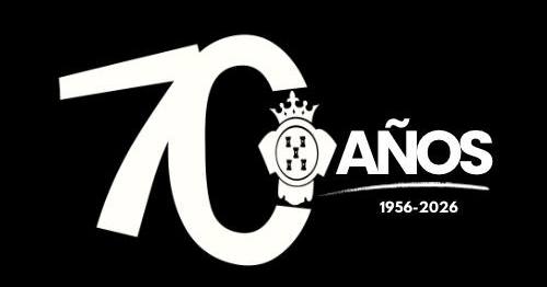 Logo del Club Deportivo Peñaranda celebrando 70 años de historia.