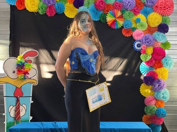 Participante del concurso de Carnaval en Carbajosa de la Sagrada