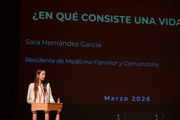 Ponente en el I Congreso Sanitario de Ciudad Rodrigo dando una charla