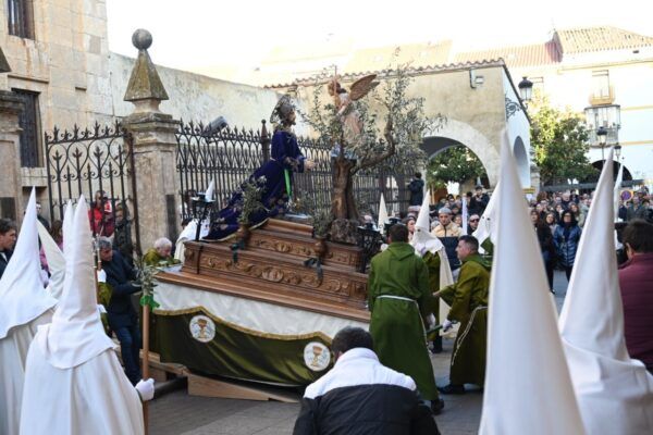 Procesión de La Oración del Huerto en Ciudad Rodrigo durante Semana Santa