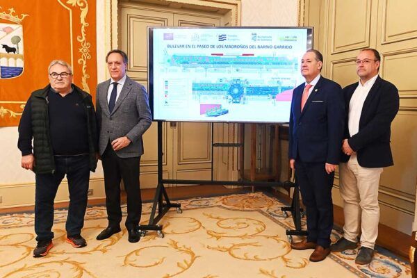 Presentación del proyecto del bulevar en el paseo de los Madroños en Salamanca