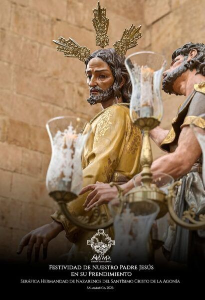 Imagen de la festividad del Santísimo Cristo de la Agonía en Salamanca