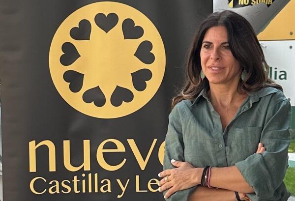 Chabela de la Torre en un evento de Nueve Castilla y León