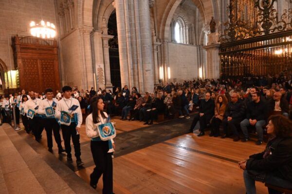 Participantes del III Certamen de Bandas en la Catedral de Santa María