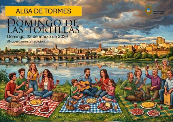 Celebración del Domingo de las Tortillas en Alba de Tormes con familias y amigos