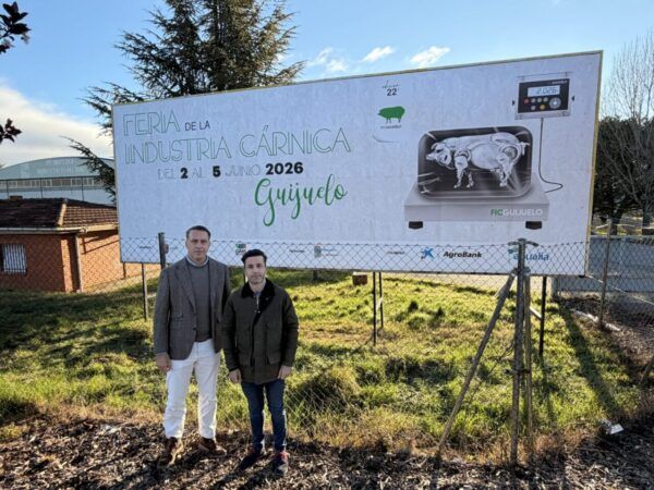 Cartel de la 22ª Feria de la Industria Cárnica en Guijuelo