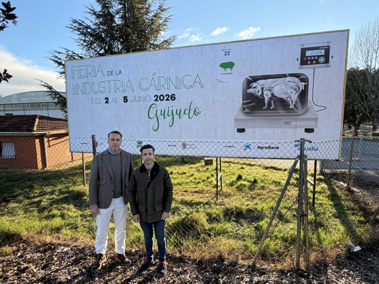 Cartel de la 22ª Feria de la Industria Cárnica en Guijuelo