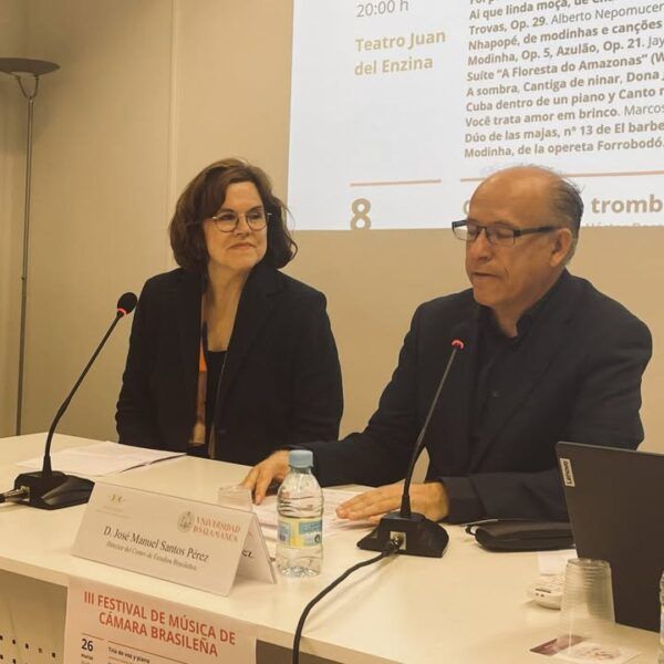 Presentación del Festival de Música Brasileña en la Universidad de Salamanca