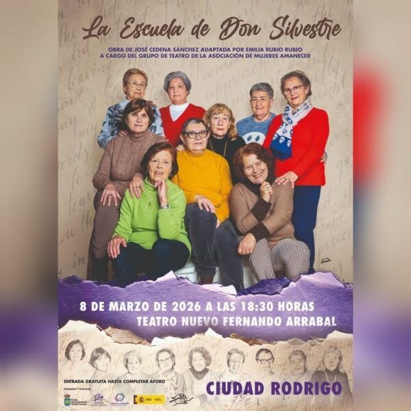 Representación teatral por el Día de la Mujer en Ciudad Rodrigo