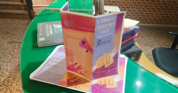 Folleto de la IV Jornada de Ejercicio Físico y Salud en Peñaranda de Bracamonte