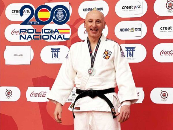 Policía Nacional con medalla de plata en Supercopa de España de Judo