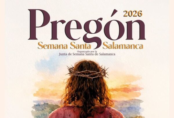 Cartel del Pregón de Semana Santa en Salamanca 2026