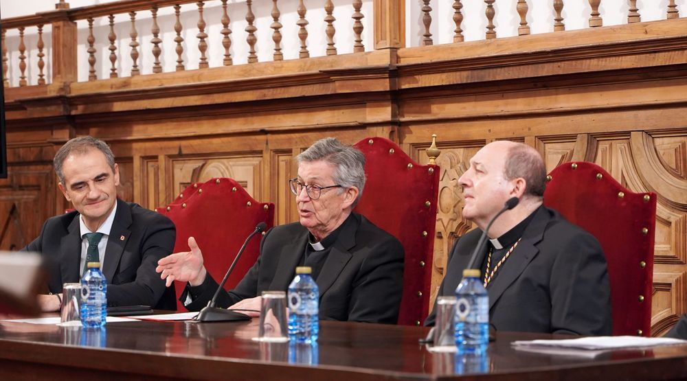 Acto de presentación de la Semana Santa de Logroño 2026 en la UPSA