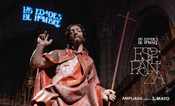 Escultura de la exposición Las Edades del Hombre en Zamora