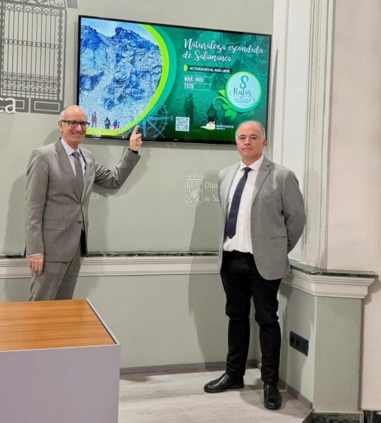 Presentación del programa Naturaleza Escondida en Salamanca
