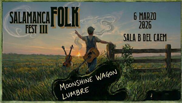 Cartel del Salamanca Folk Fest con artistas y fecha del evento