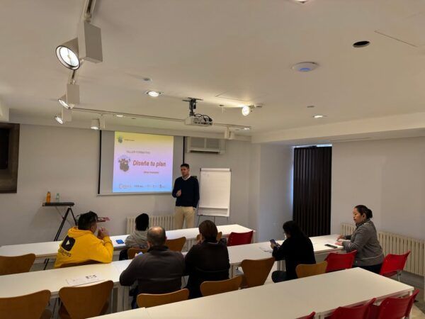 Participantes en taller de emprendimiento en Salamanca