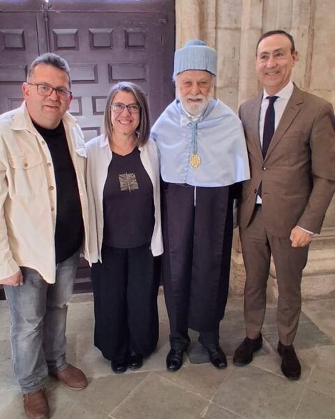 Ceremonia de investidura de Francesco Tonucci como Doctor Honoris Causa en Salamanca
