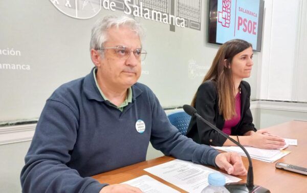 Fernando Rubio y Miryan Tobal en rueda de prensa sobre la Escuela de Tauromaquia