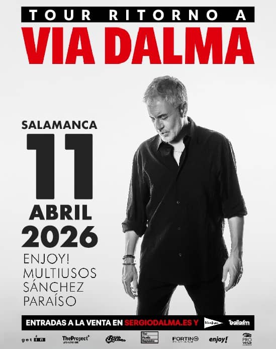 Sergio Dalma en su gira Via Dalma en Salamanca