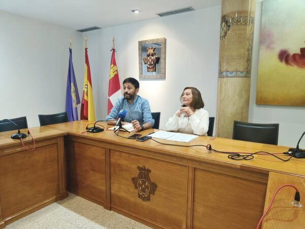 Rueda de prensa sobre el servicio de bomberos en Peñaranda de Bracamonte