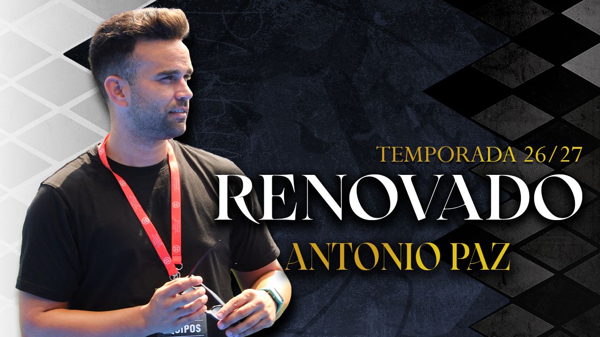 Antonio Paz en su rol como director deportivo de Unionistas CF
