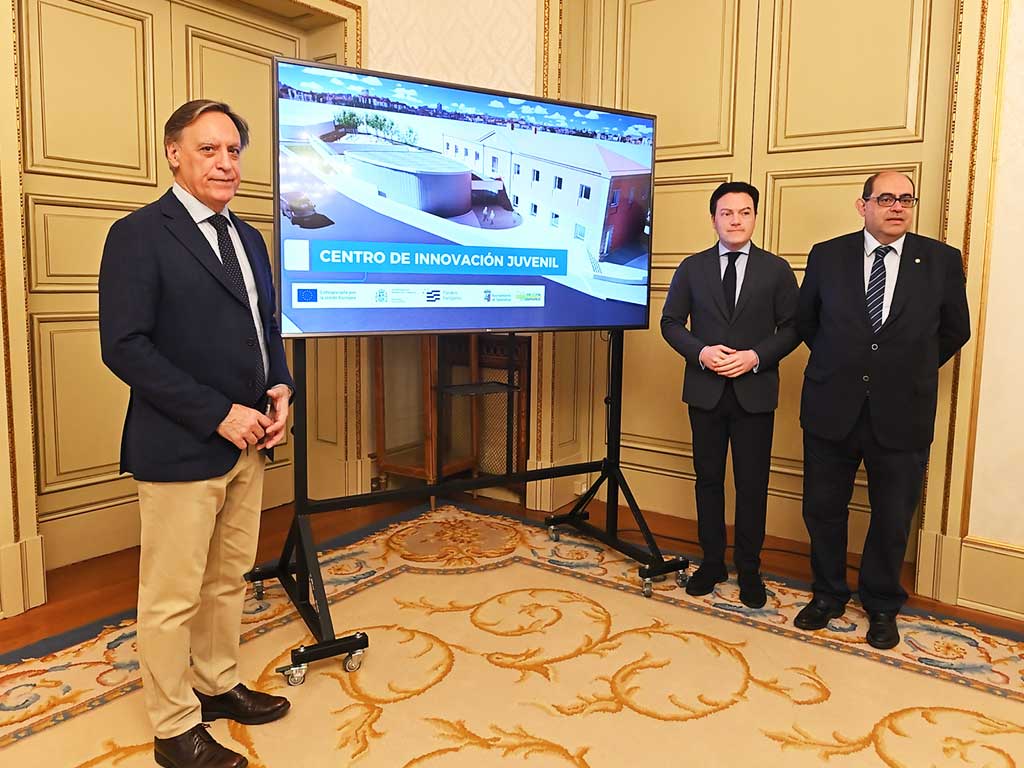 Presentación del nuevo Centro de Innovación Juvenil en Garrido, Salamanca.