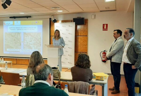 Presentación sobre cooperación agraria entre Castilla y León y Portugal