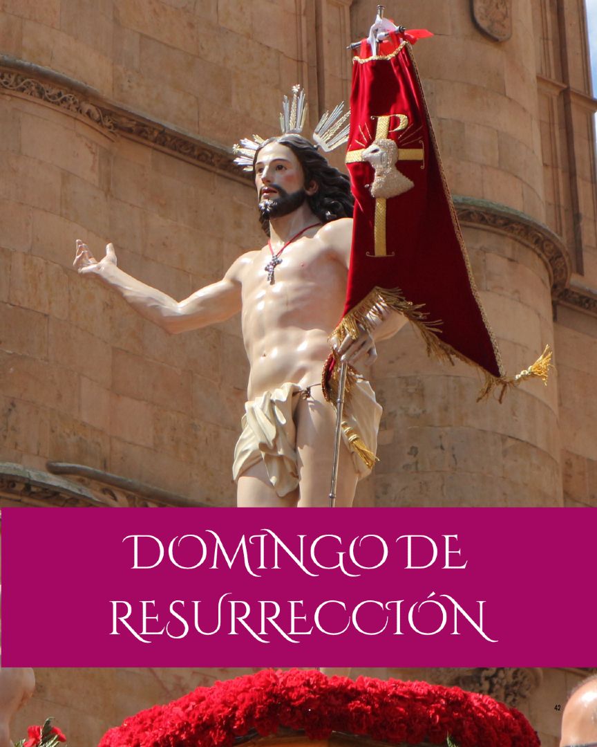 Imagen de la Procesión del Encuentro en el Domingo de Resurrección
