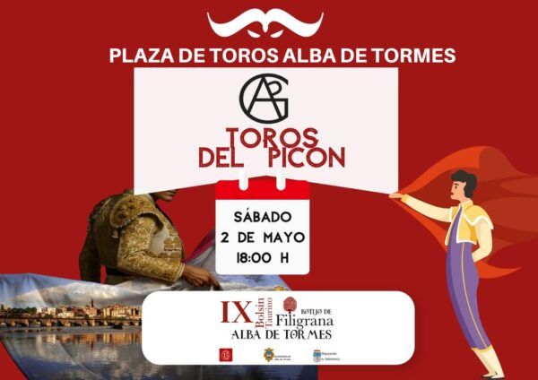 Cartel del IX Bolsín Taurino en la Plaza de Toros de Alba de Tormes
