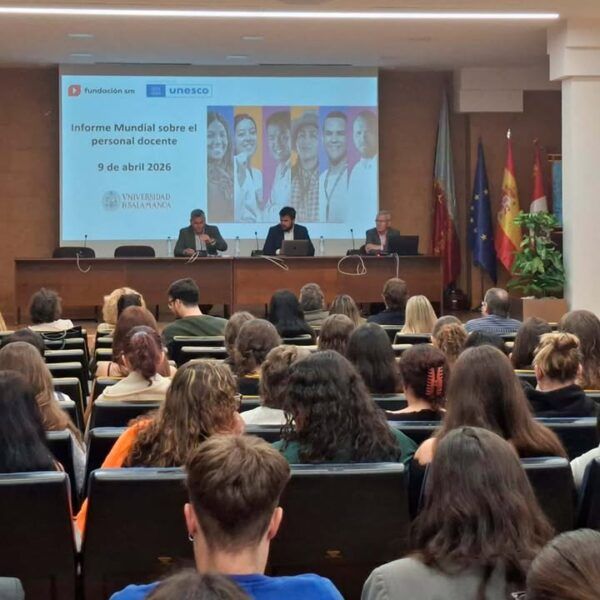Presentación del informe mundial sobre el personal docente en la Universidad de Salamanca