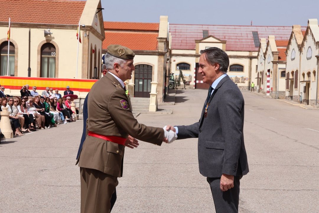 Entrega de la Medalla al Mérito de las Fuerzas Armadas en San Hermenegildo